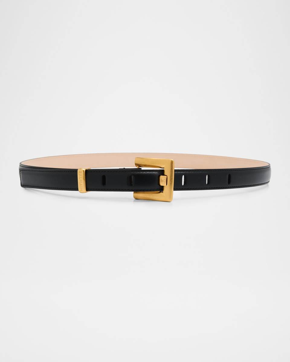 Anthem Narrow Leather Belt